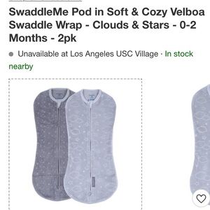 SWADDLERS SWADDLE ME
